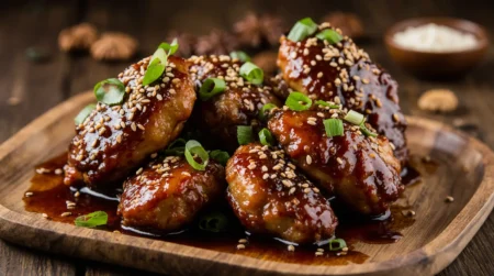 Sticky and Spicy Chicken