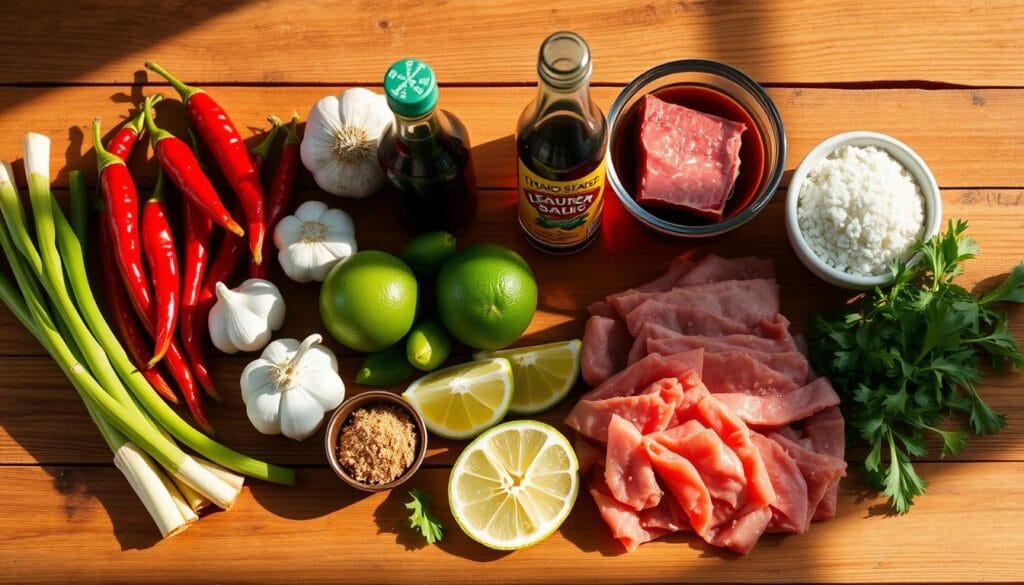 Thai food at home ingredients Thai food at home ingredients