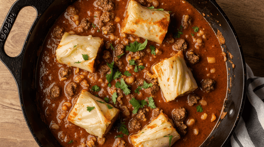 Unstuffed Cabbage Roll