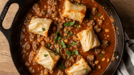 Unstuffed Cabbage Roll