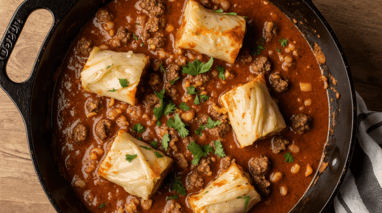 Unstuffed Cabbage Roll