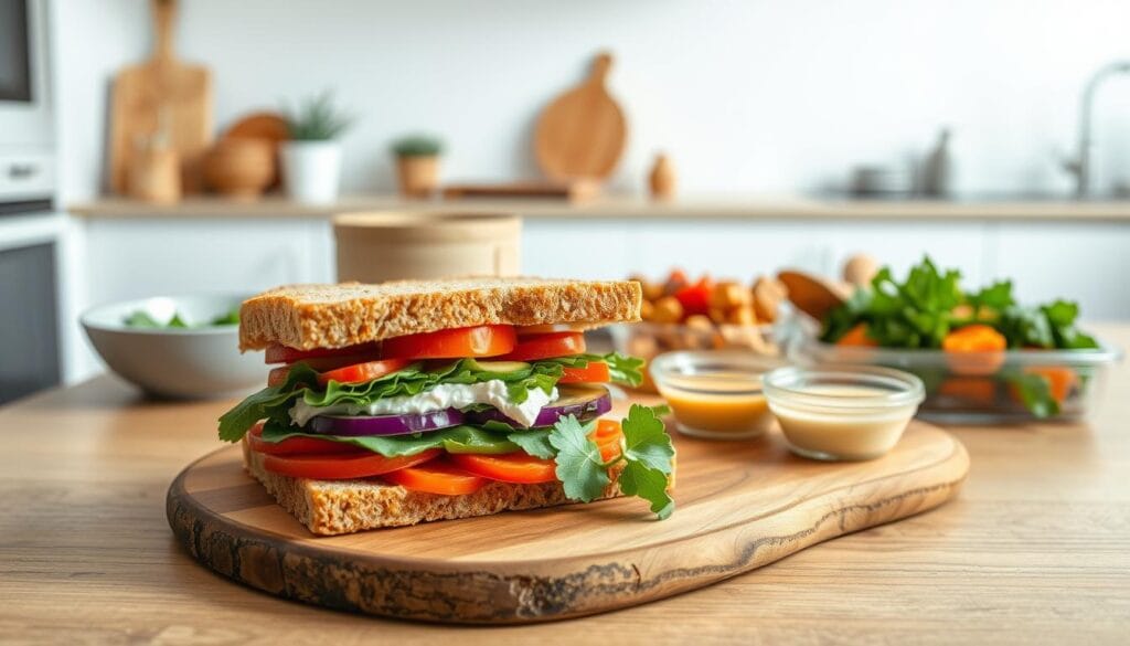 Vegetarian Sandwich Meal Prep Vegetarian Sandwich Meal Prep