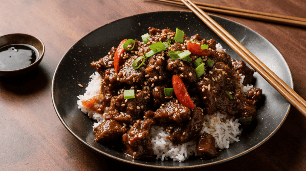Spicy Firecracker Beef