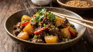 Beef and Potato Stir Fry
