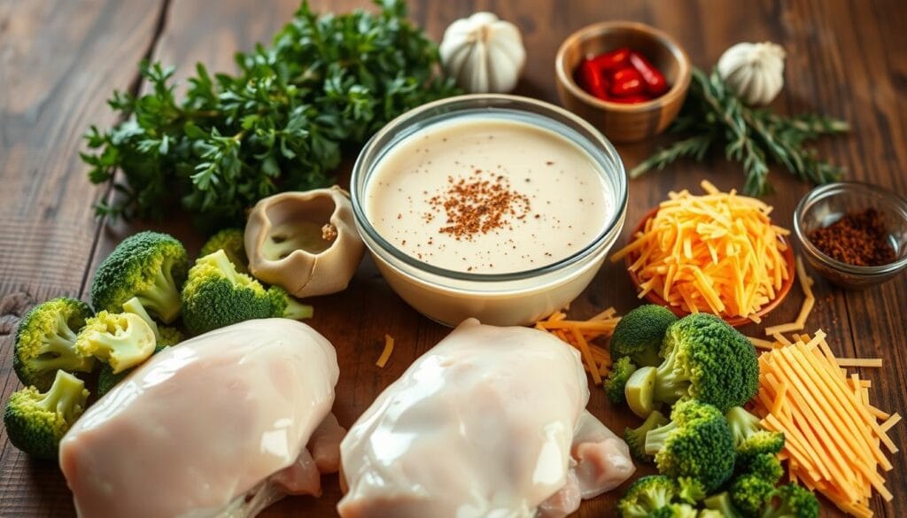 Broccoli Chicken Casserole Ingredients Broccoli Chicken Casserole Ingredients