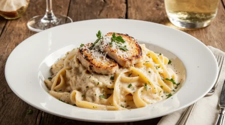 Chicken Fettuccini Alfredo