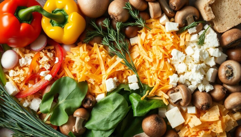 Customized Egg Casserole Ingredients