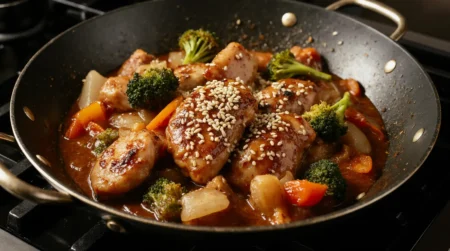 Garlic Chicken Stir Fry