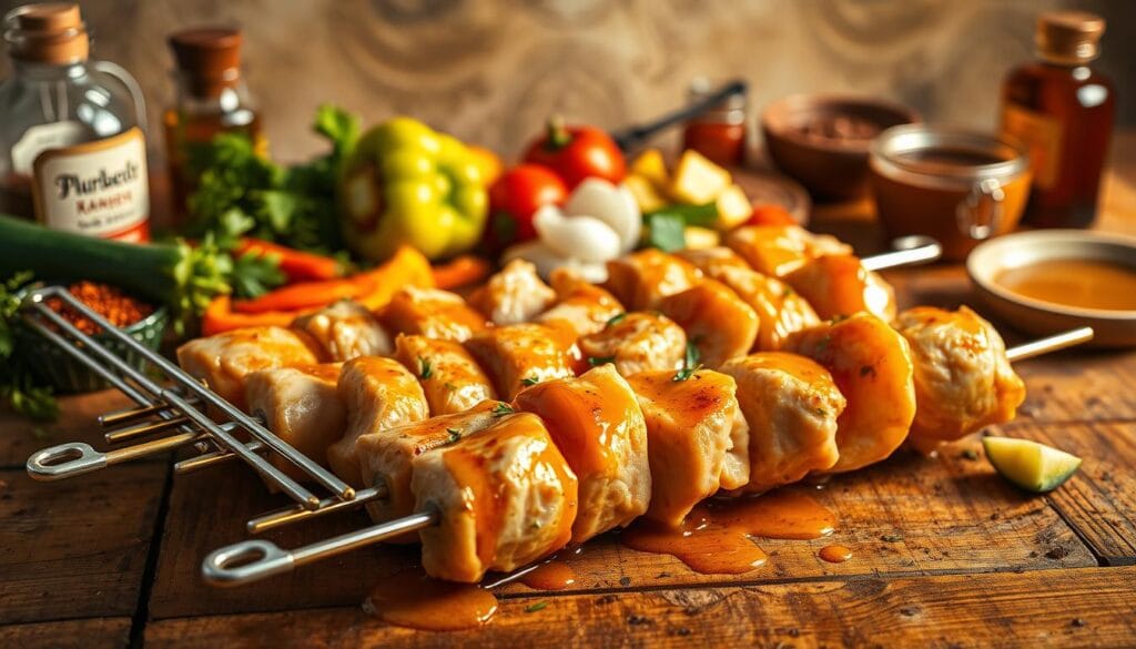 Honey Chicken Kabob Ingredients Honey Chicken Kabob Ingredients