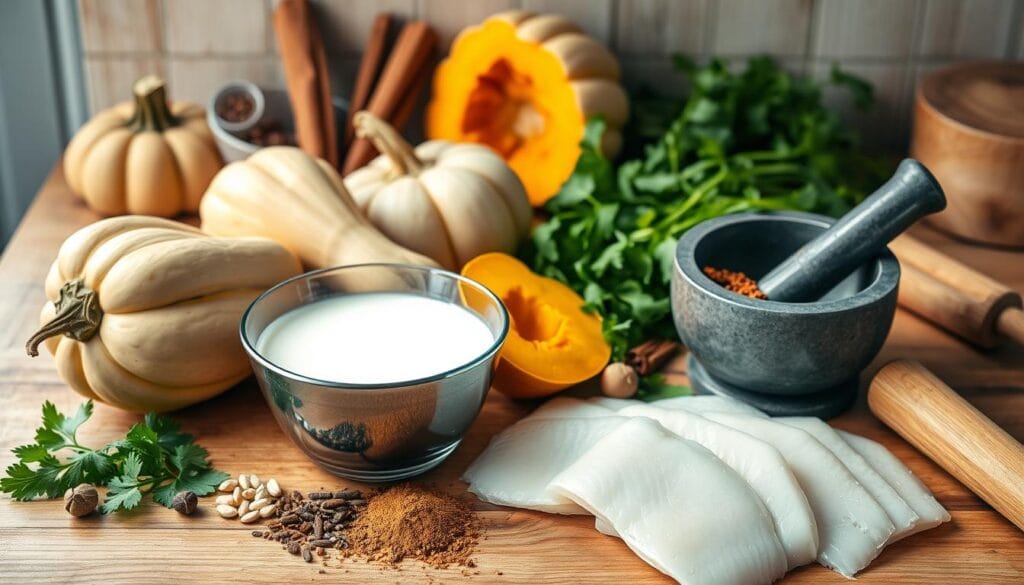 Ingredients for Best Pumpkin Curry Recipe Ingredients for Best Pumpkin Curry Recipe