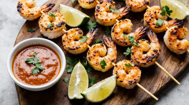 Spicy Lime Grilled Shrimp