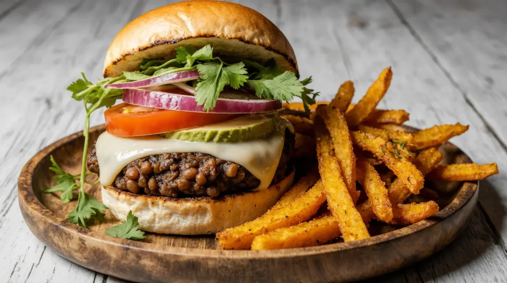 black bean veggie burgers