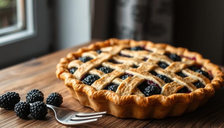 Blackberry pie