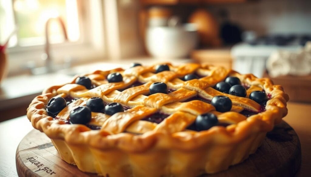 Blueberry pie