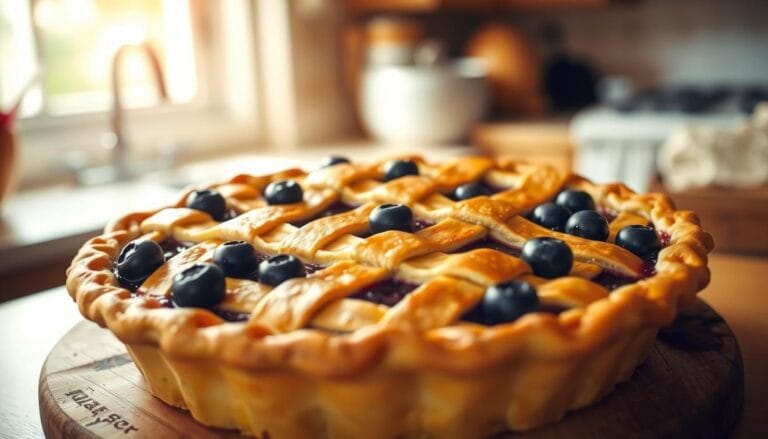 Blueberry Pie: 3 Simple Tips for a Flaky Golden Crust! Blueberry pie