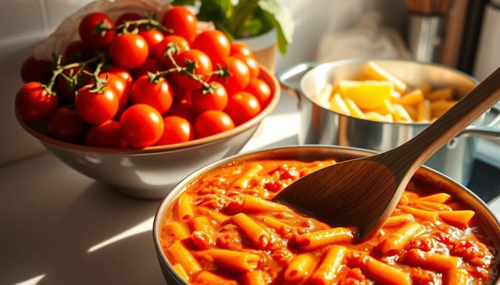 Cherry Tomato Pasta Sauce Weeknight Meal