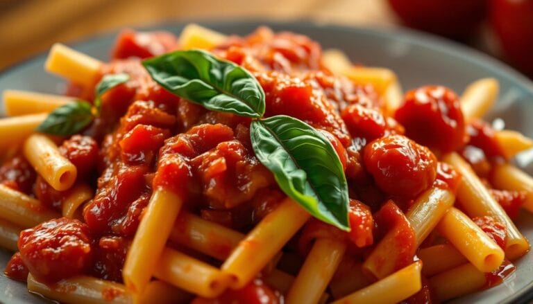 3 Easy Steps for Cherry Tomato Sauce with Penne! Cherry tomato sauce with penne
