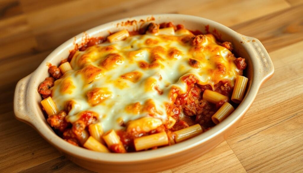 Classic Baked Ziti Dish