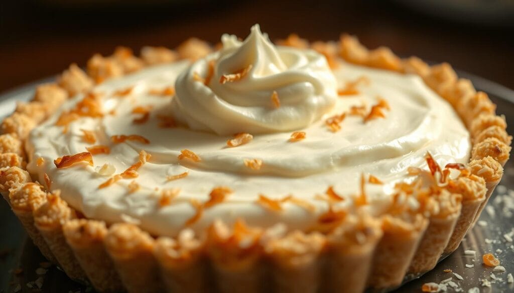 Coconut cream pie