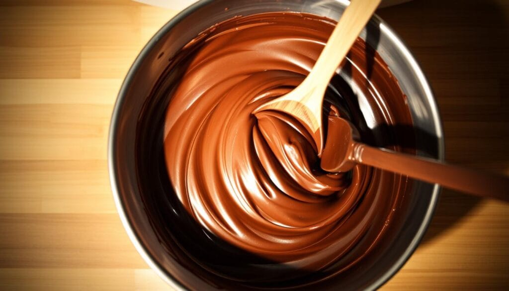 Dark Chocolate Silk Pie Filling Preparation