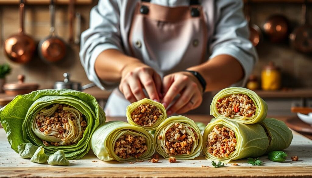 Deconstructed Cabbage Rolls Cooking Techniques