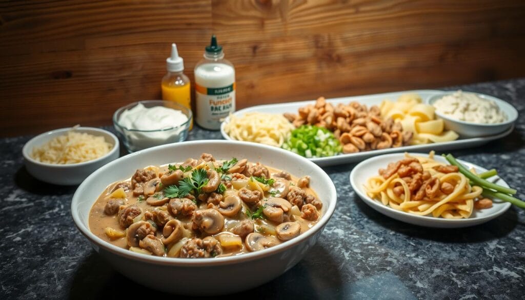 Hamburger Stroganoff Variations Hamburger Stroganoff Variations