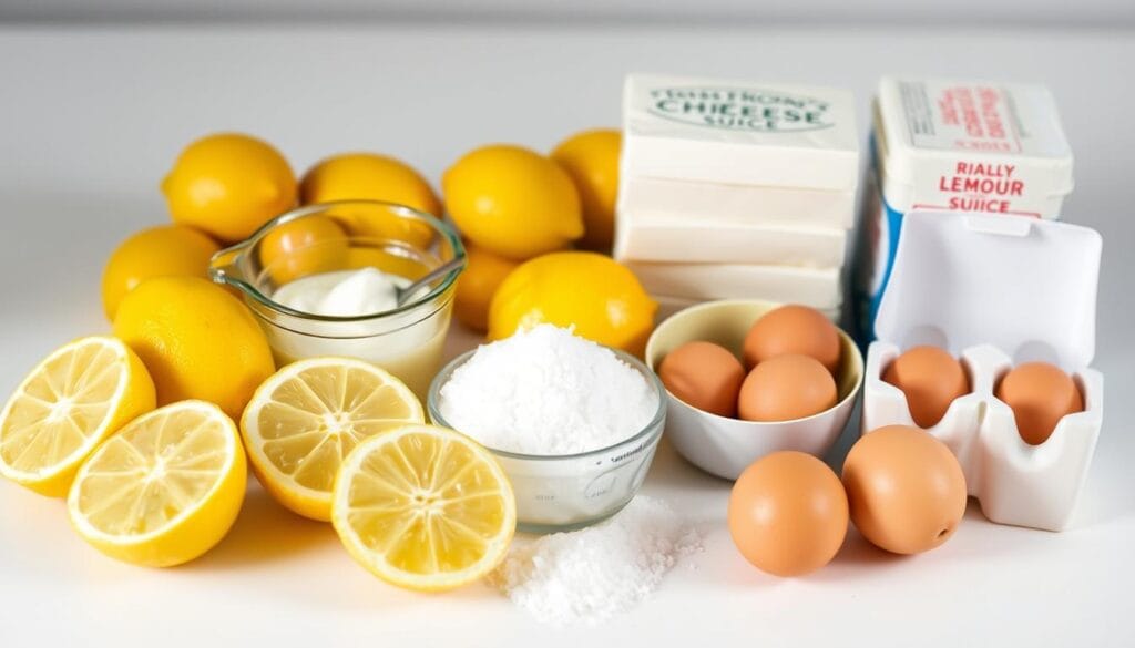 Lemon icebox pie ingredients