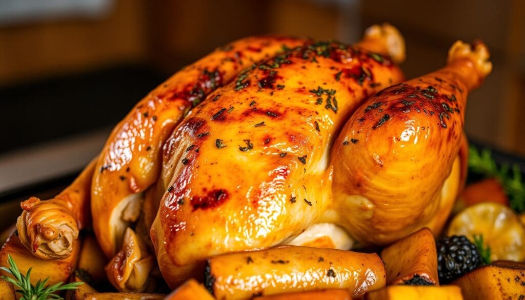 Roasted chicken