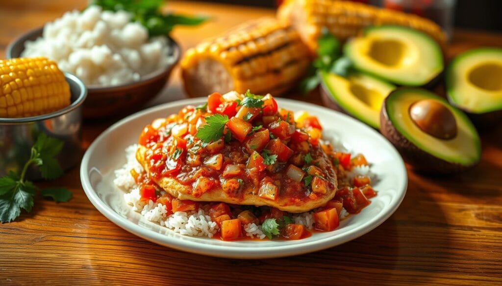 Salsa Chicken Recipe Serving Ideas