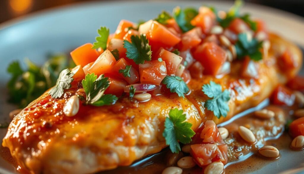 Salsa chicken