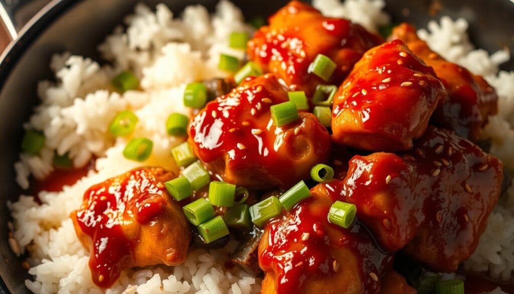 Skillet chicken bulgogi
