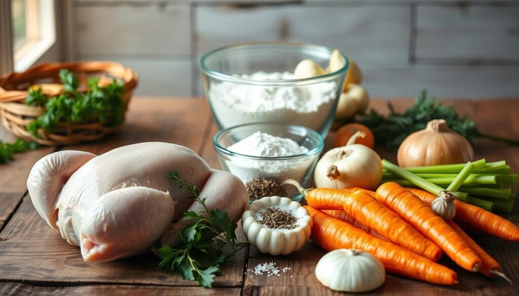 Slow Cooker Chicken and Dumplings Ingredients Slow Cooker Chicken and Dumplings Ingredients