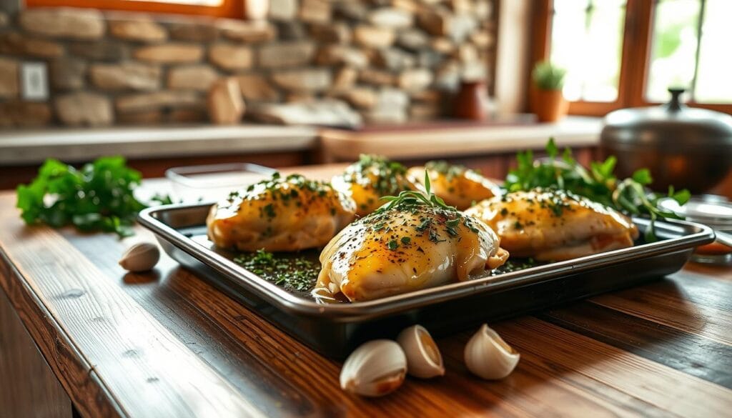 Tender Italian Baked Chicken Oven Preparation