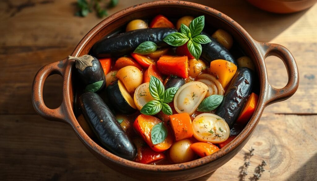 Traditional Ratatouille Vegetable Stew