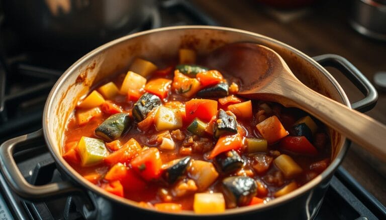 3 Secrets for Flavorful One Pot Ratatouille! one pote ratatouille