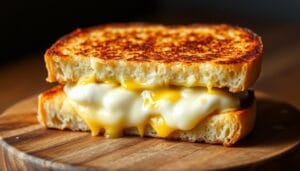 white pizza grilled cheese