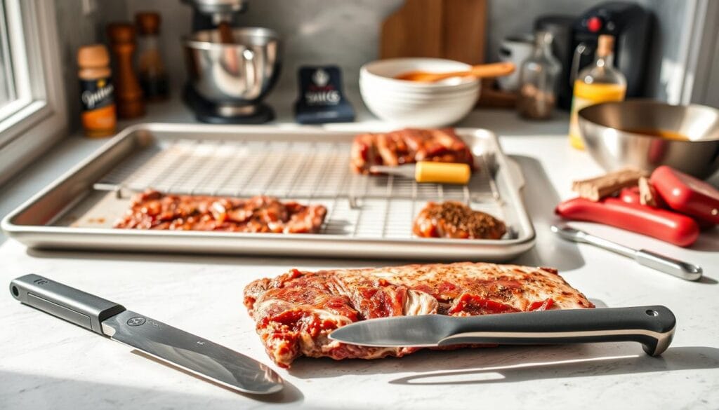 Baked Rib Tutorial Equipment