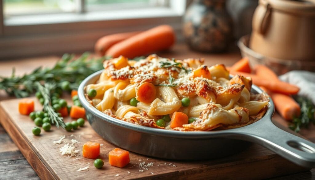 Chicken Pot Pie Pasta Bake Serving Suggestions