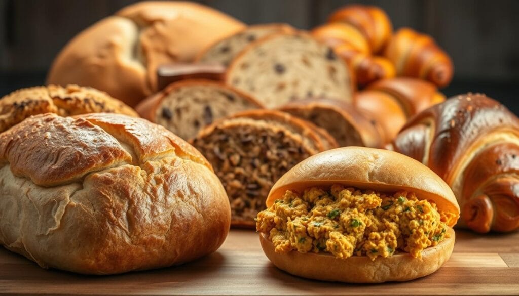 Curried Chicken Sandwich Bread Varieties