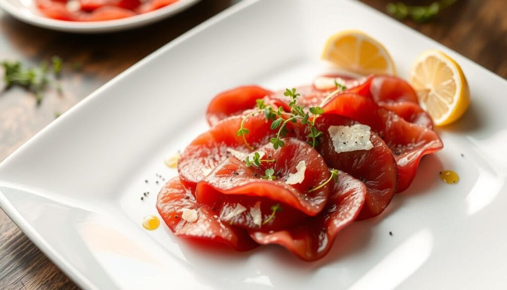 Homemade Beef Carpaccio Recipe Homemade Beef Carpaccio Recipe