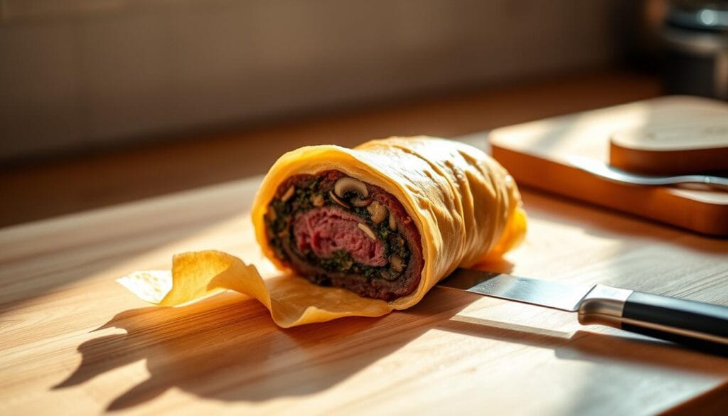 Individual Beef Wellington Preparation Individual Beef Wellington Preparation