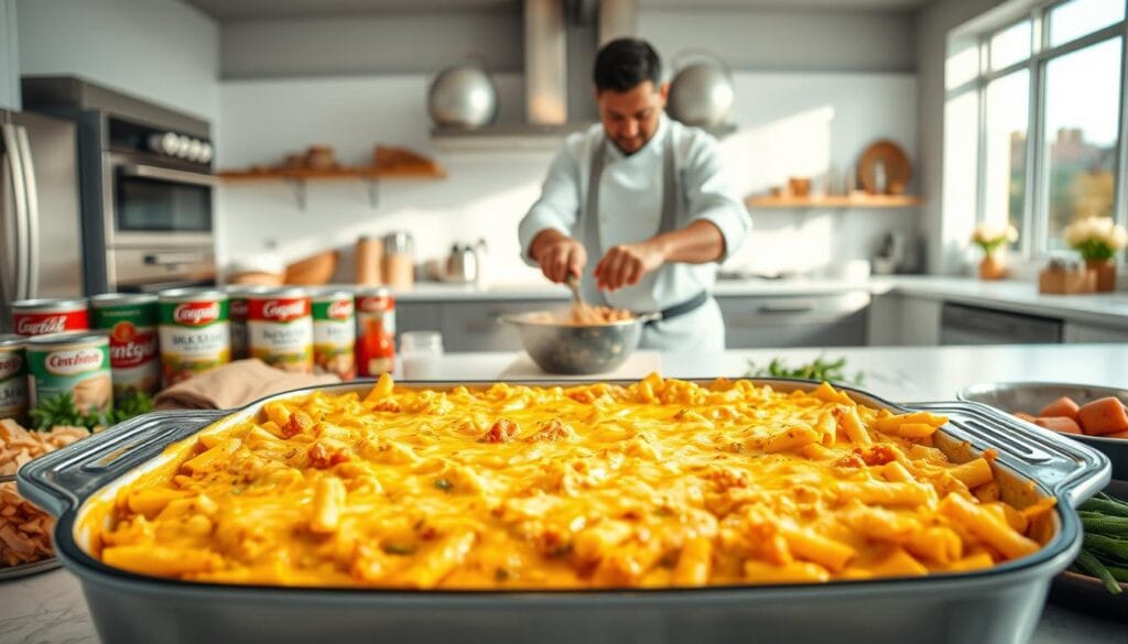 Marry Me Chicken Pasta Bake Preparation Marry Me Chicken Pasta Bake Preparation