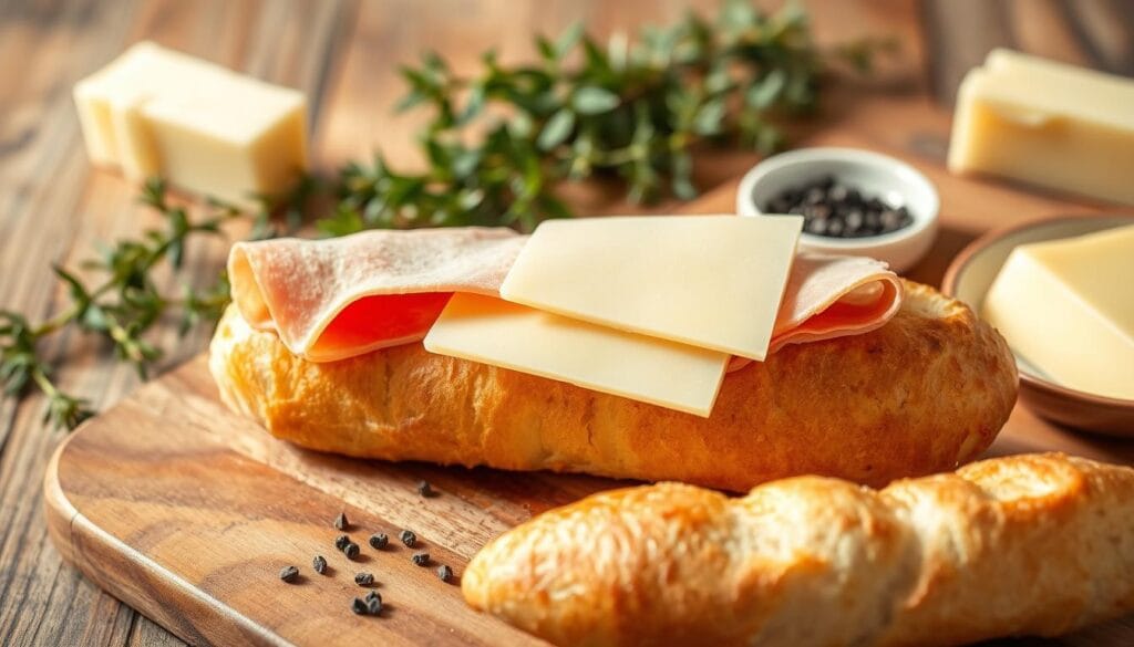 Savory Ham and Cheese Sandwich Ingredients Savory Ham and Cheese Sandwich Ingredients