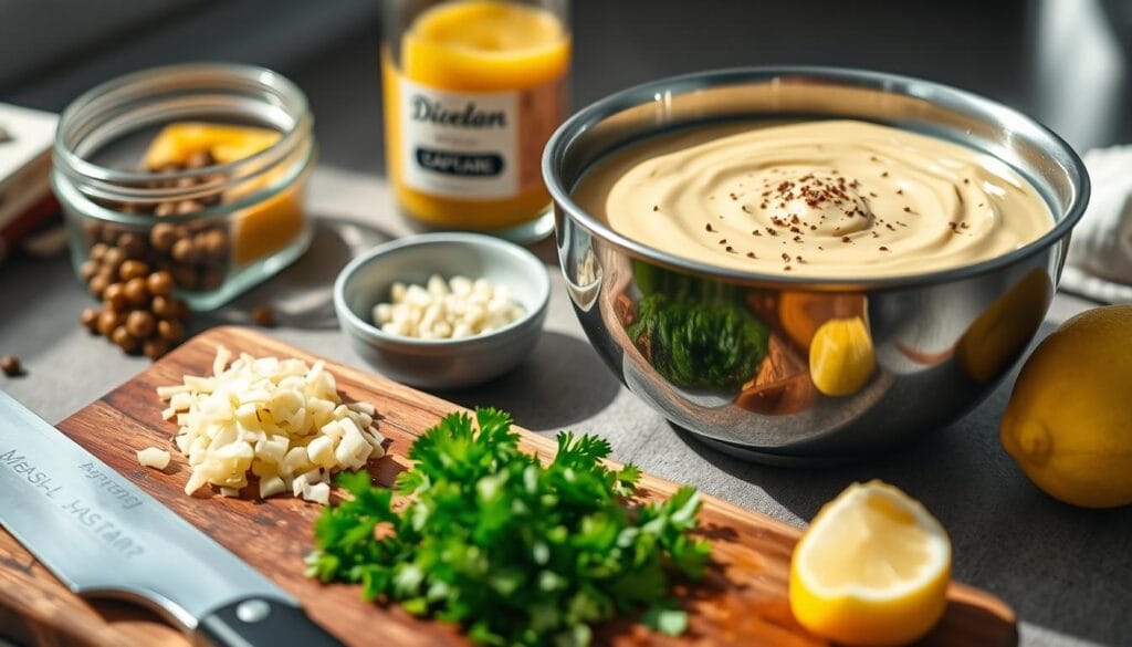 Tartare Sauce Preparation Tartare Sauce Preparation