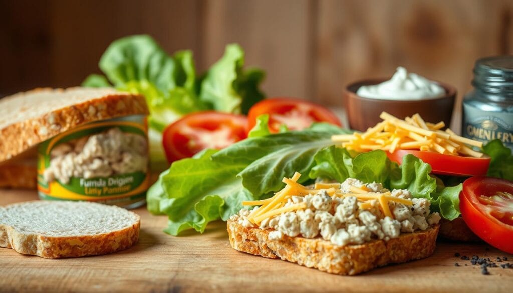 Tuna Panini Ingredients