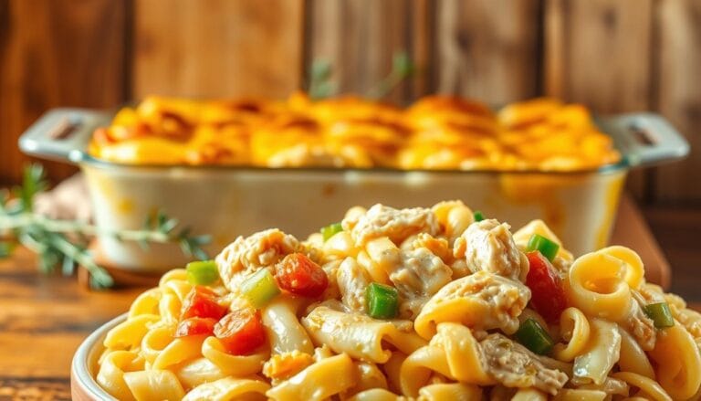 Easy Chicken Noodle Casserole in 25 Minutes! chicken noodle casserole