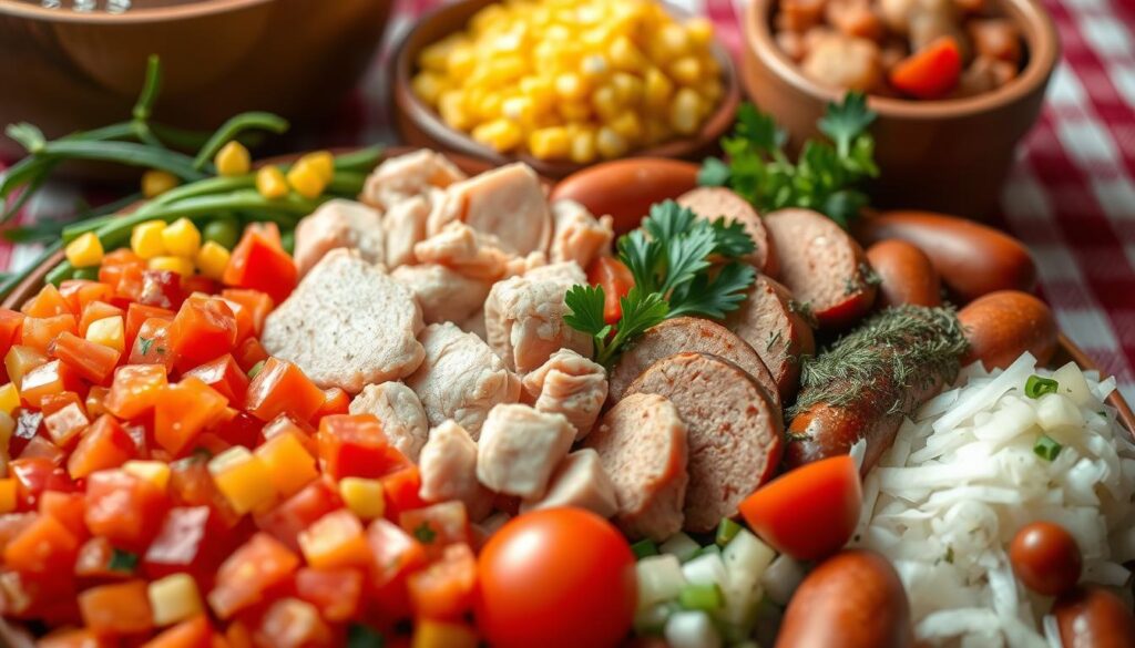 Brunswick stew ingredients