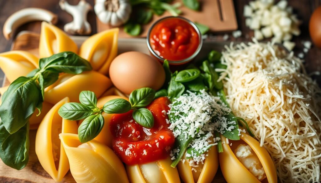 Classic Ricotta Stuffed Shells Ingredients Classic Ricotta Stuffed Shells Ingredients