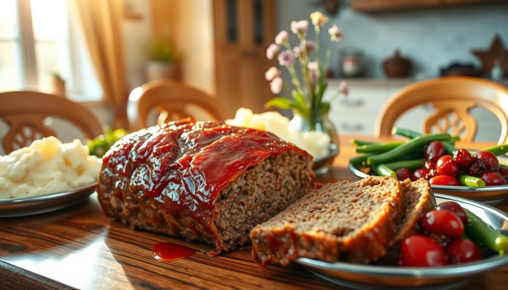 Delicious Brown Sugar Meatloaf Family Meal