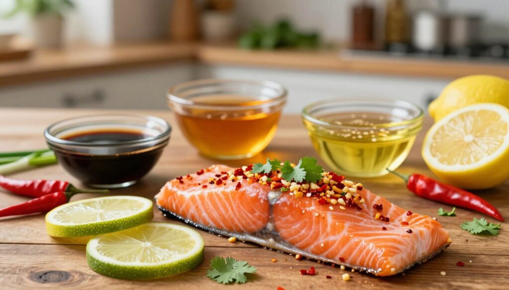 Flavorful Salmon Ingredients Flavorful Salmon Ingredients